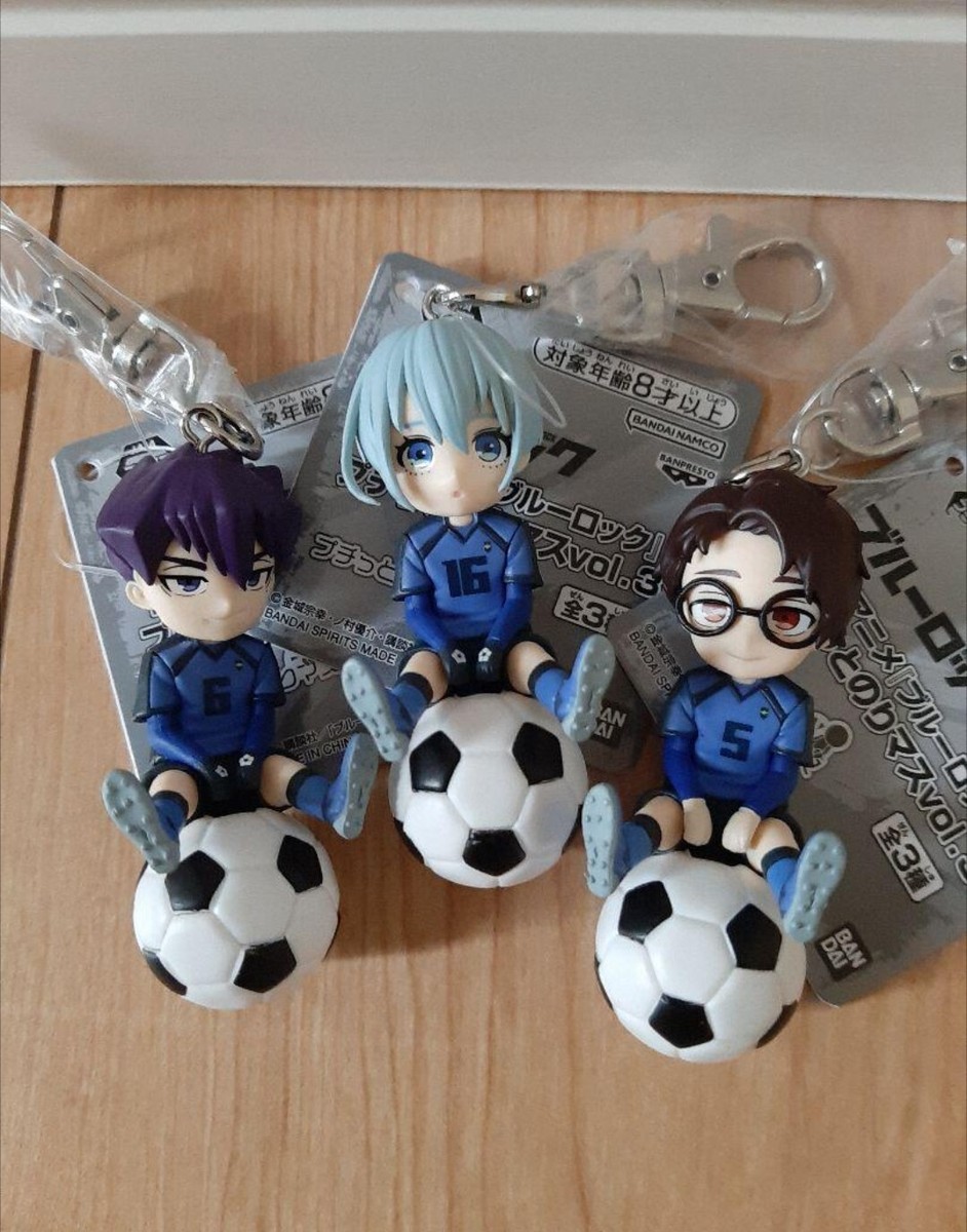 Blue Lock Petit norimasu Mascot Complete Set Hiori Karasu Yukimiya
