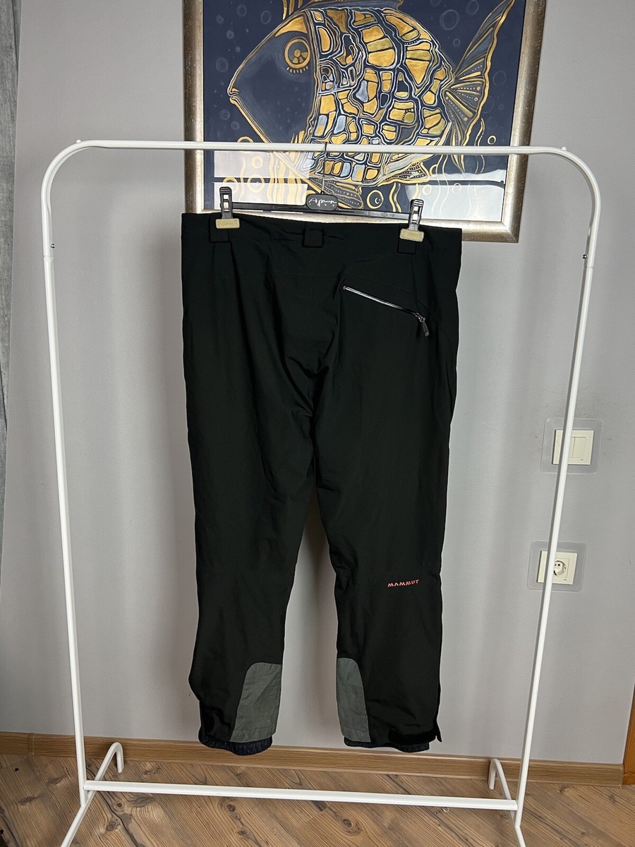Mammut Drytech Black Softshell Waterproof Ski Pants Size 56 | eBay