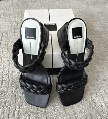 Ladies Sandals Dolce Vita Eddie Sandal Black Dolce Vita Black