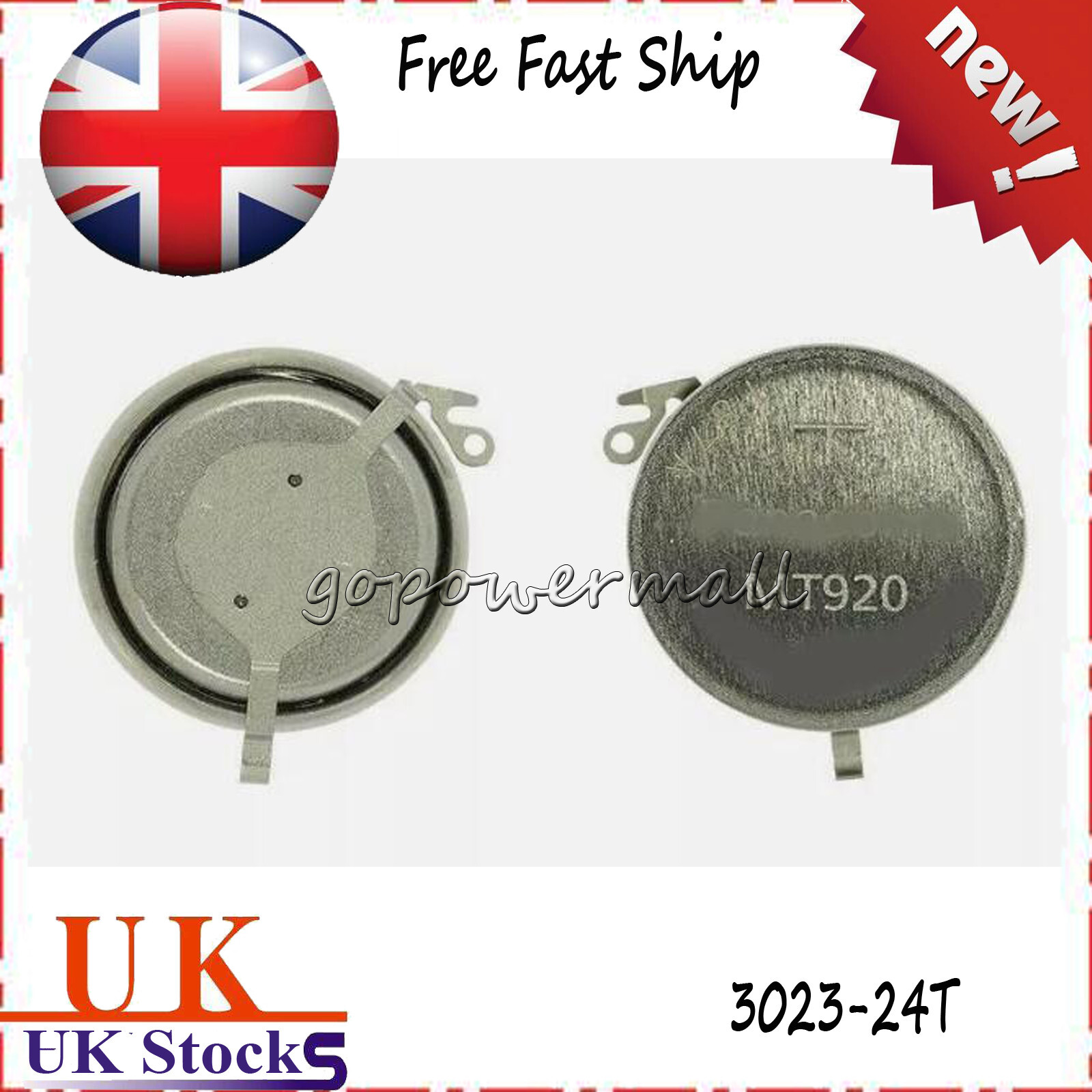Watch Kinetic Capacitor 3023 24T For Seiko / Citizen 7L22 YT57B - MB024T