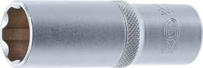 BGS STECKSCHLÜSSEL-EINSATZ SUPER LOCK, TIEF, 12,5MM (1/2''), SW 19MM