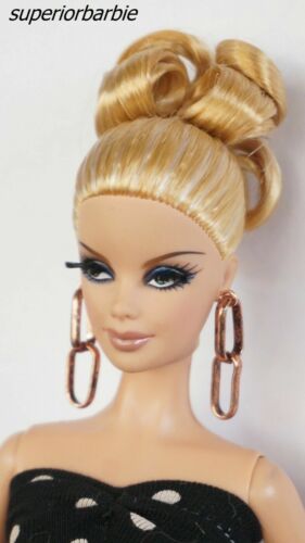 FOX WOLF DESIGN - Barbie Model Muse COPPER CHAIN Earrings - Picture 1 of 4