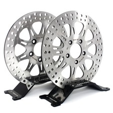 11.5" Dischi freno anteriori posteriori per Harley Softail FLSTF Fat Boy 00-14