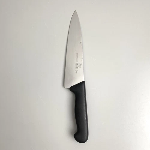Chef Cutlery Mercer Commercial 8" Chefs Knife NSF Black Plastic Non-Slip Handle