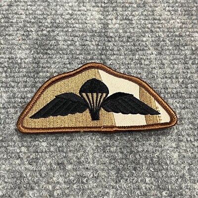 NEW PARACHUTE REGIMENT WINGS SEW ON PATCH DDPM DESERT TAN TRF/ZAP/IFF/PARAS UK