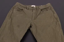 FLINT & TINDER Men’s 30x29 Straight Fit Stretch Twill Casual Pants -Drab Green