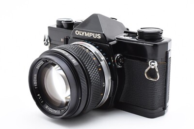 【送料込み】【実用美品】オリンパスOM-1+ZUIKO50ｍｍ METER WORKS[NEAR MINT w/Case] OLYMPUS OM-1 Film Camera G