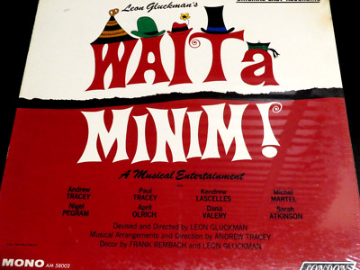 LEON GLUCKMAN - Wait A Minim! NEW & SEALED LP VINYL / LONDON - AM 58002 / 1966