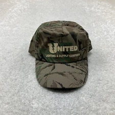 Nissun Cap Mens United Lighting And Supply Company Camouflage Snapback Hat