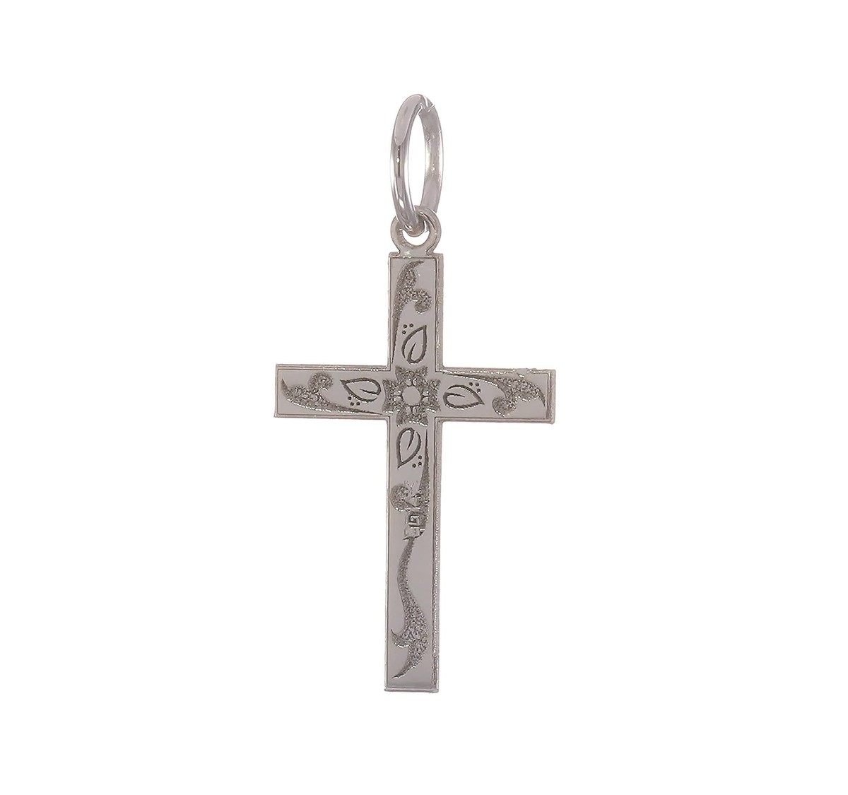 MORELLATO 5601 CIONDOLO １POINT GOLD CROSS MOTIFS NECKRACE 14K Gold Laser Designed Cross Charm XR1201 | eBay