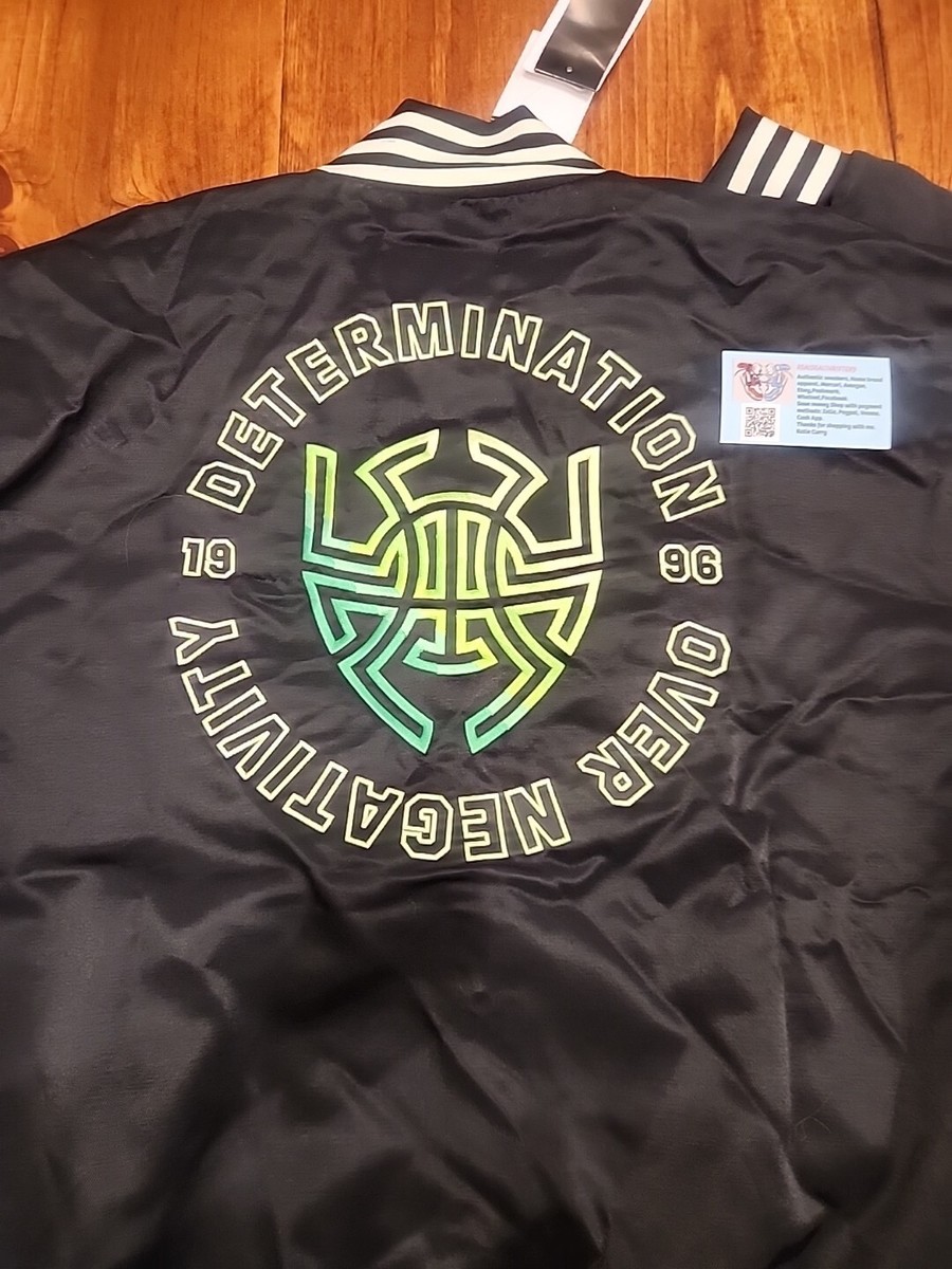 Adidas Originals Donovan Mitchell Black Men Large Jacket Bomber