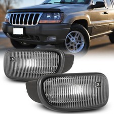 For 1999 2000 2001 2002 2003 Jeep Grand Cherokee Fog Lights Front Bumper Lamps