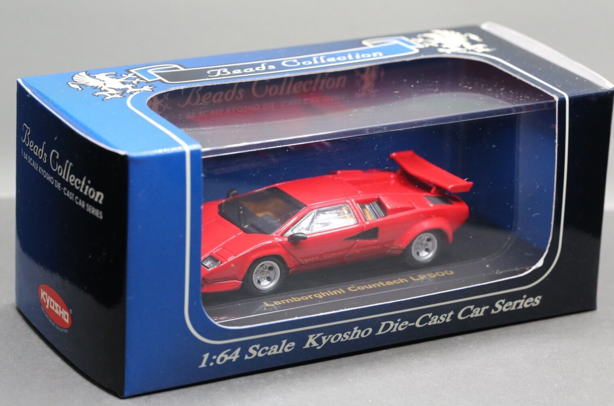 Kyosho 1/64 Beads Collection Lamborghini Countach LP500 1974