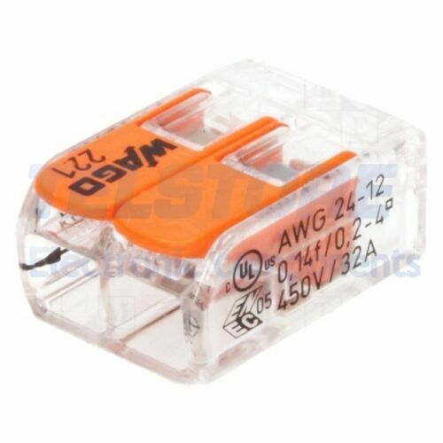 Set Terminali Di Collegamento WAGO 887-952 Con L-Boxx – Serie 221, Per Cavi Da 0,14 A 6 Mm² - 7