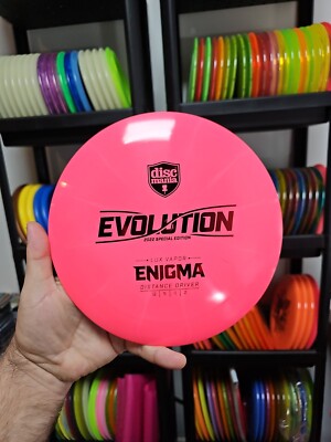 Discmania 2022 Special Edition 175g #5 Lux Vapor Enigma Disc Golf Driver
