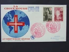 France FDC/1er Jour Red Cross - 1956 MH Michel 1117/1118 SoStpl