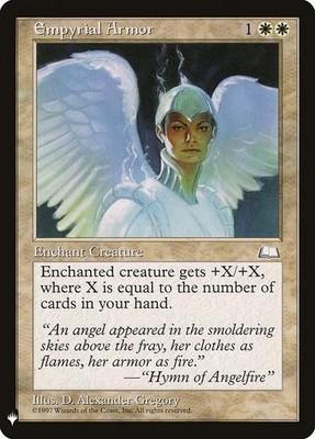 MTG Empyrial Armor (WTH-13/1703) Mystery Booster LP - The List