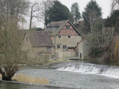 Foto 12x8 Die alte Fulling Mill (Ludford) Ludlow von der Wegführung aus gesehen c2018