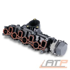 ANSAUGKRÜMMER + STELLMOTOR FÜR AUDI A3 A4 A6 SEAT SKODA VW GOLF 6 TIGUAN 2.0 TDI