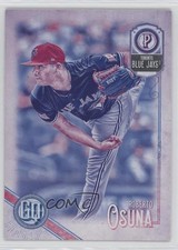 2018 Topps Gypsy Queen Missing Black Plate Roberto Osuna #255 d4y