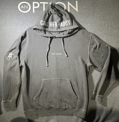 Barstool Sports Hoodie Womens Large Gray Call Her Daddy I Am Unwell Alex  Cooper