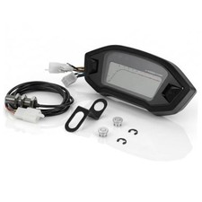 Motorcycle Speedometer, Universal Tachometer Digital Odometer for Most