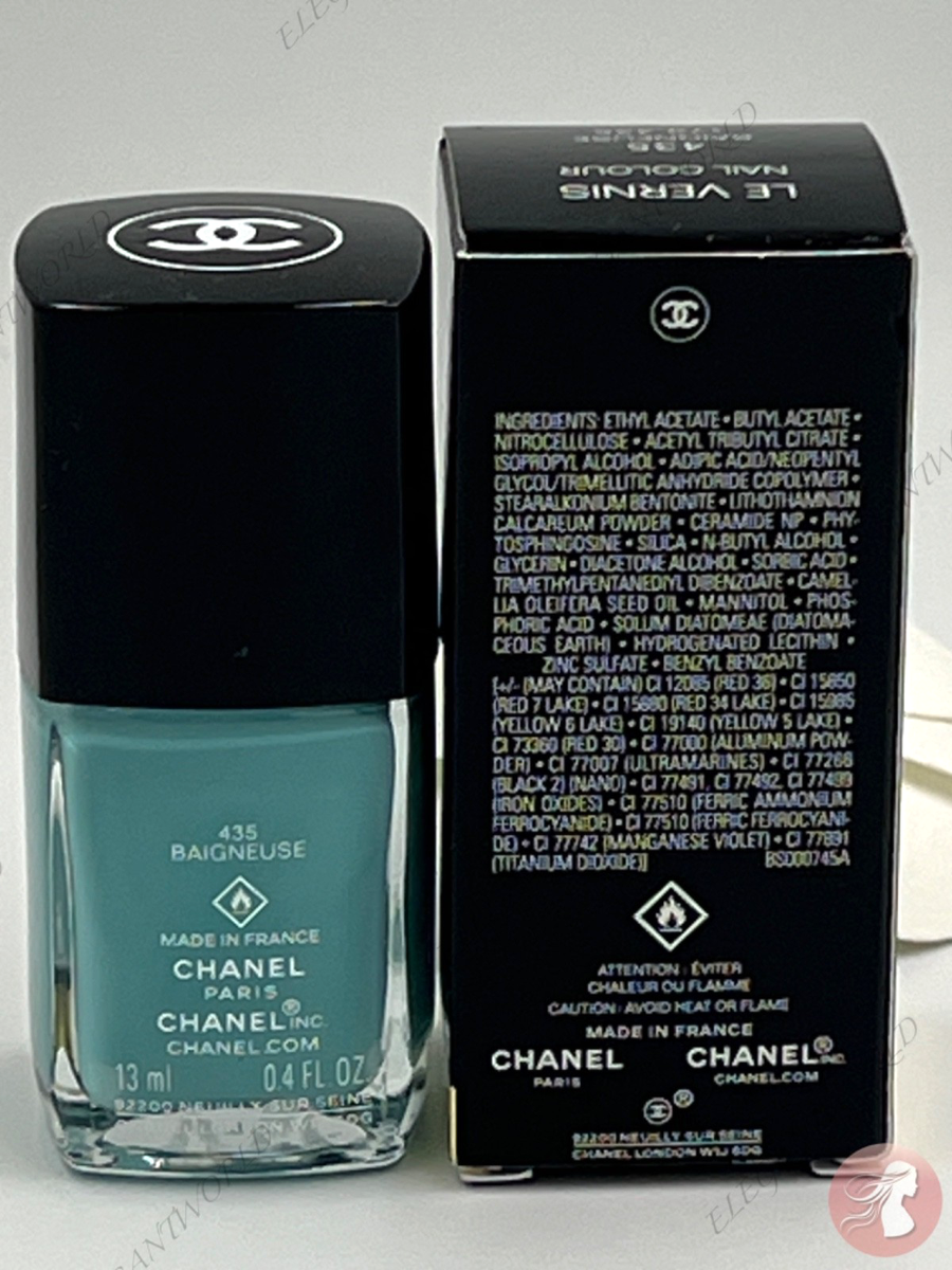 Chanel LE VERNIS Nail Polish #435 BAIGNEUSE, NIB AUTHENTIC Limited