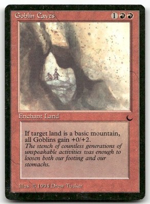 Goblin Caves (MP) The Dark DRK Magic MTG