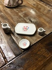 Vintage China Tea Set 4 Pcs. Doll Accessory Doll House