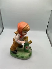 Vintage Norleans Taiwan Girl with Butterflies