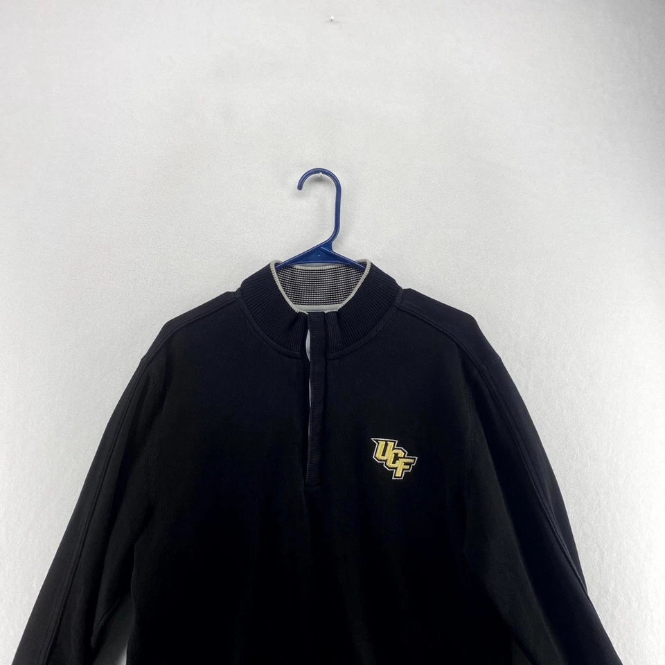 Cutter & Buck UCF College Embroidered Button up Sweater Mens Size M - Image 3 of 4