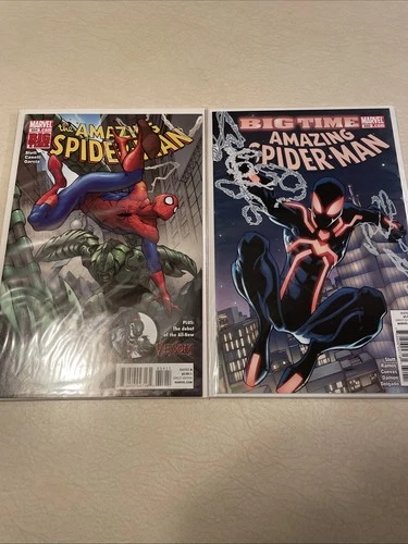 The Amazing Spiderman 650 & 654 1st App Flash Thompson Agent Venom & Sealth Suit