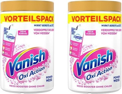 Vanish Oxi Action Powerweiss Pulver 2 x 1,65kg
