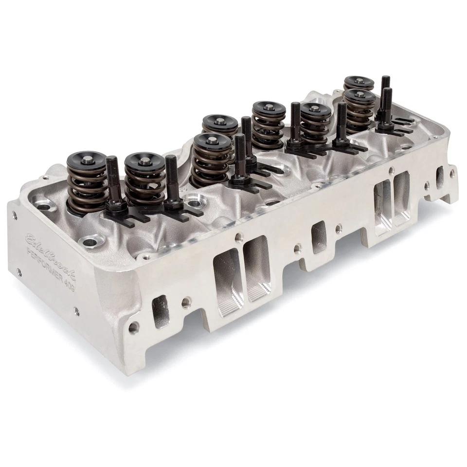 Edelbrock Engine Cylinder Head Fits 1960 Chevrolet Brookwood - Image 2 of 4