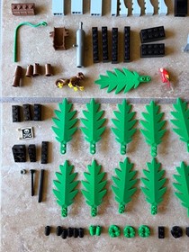 Vintage LEGO Pirates I: Forbidden Island 6270 (BUILD ONLY 97% Complete) No Figs