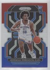 2021-22 Panini Prizm Red White & Blue Prizm Jeremiah Robinson-Earl #319 0b3