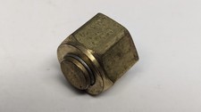 NOS Parker Brass 1/2" Tube A-Lok Compression 1/2" Plug, 8BLP8-B