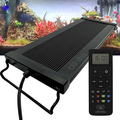 Full Spectrum LED Aquarium Light - High Power LED Fish Tank Light with Remote Co