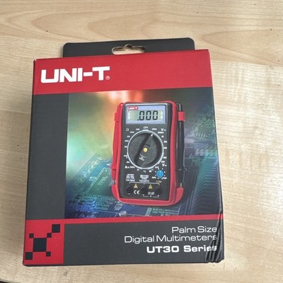UNI-T UT30B N15BY Digital Multimeter 0,2-500V LCD Sonden mit Ständer & Box 