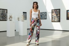 Women Gold Metal Chain Arrowhead Waistband Belt Lion Head Coin Charm Fit XS S M