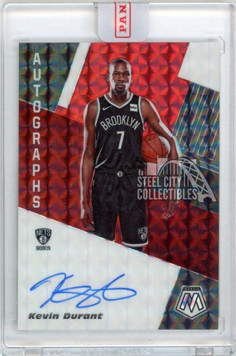 Kevin Durant #AM-KDR 2019 Panini Mosaic Autographs card