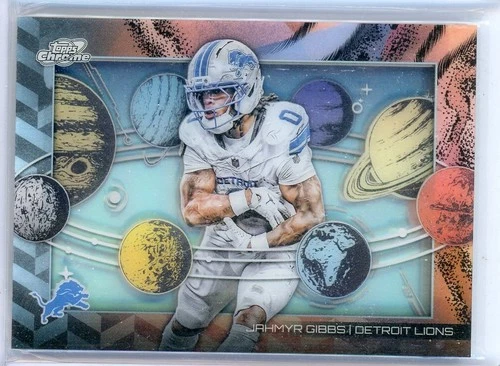 2025 Topps Cosmic Chrome Jahmyr Gibbs Base (RAW)
