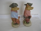 Vintage - 1 Set of 2 Enesco 1980 Pig Tales “Gunfight at Pig Corral” Figurines — photo 5