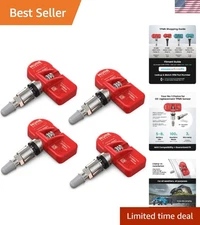 MORESENSOR Tire Pressure Sensor Set | Modern Design & Long Range Sensing