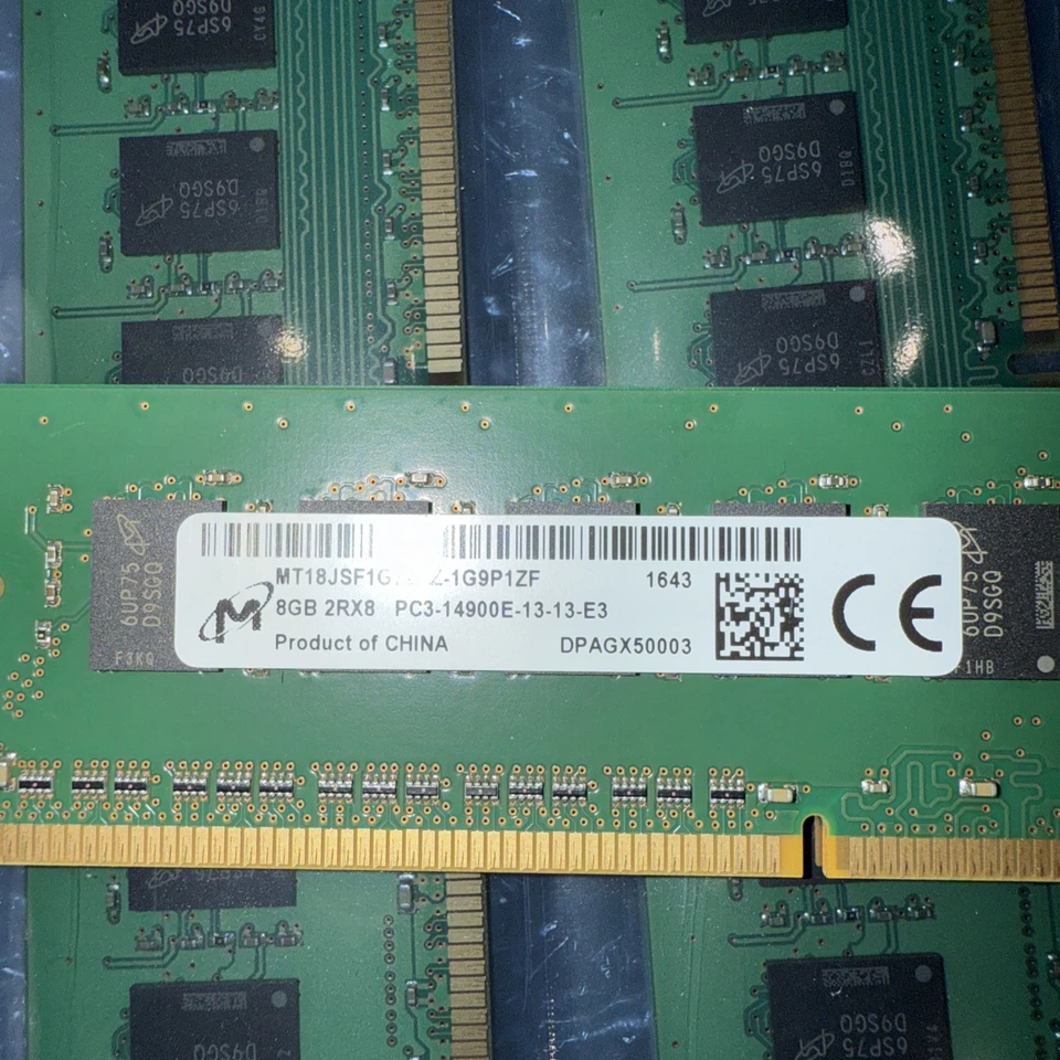 32GB 6,1  Mac Pro late 2013 Memory PC3-14900R - Image 3 of 4