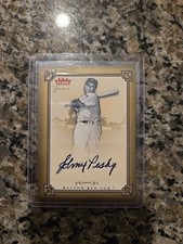 2004 Fleer Greats Johnny Pesky Auto Red Sox Pesky Pole