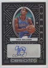 2021-22 Panini Obsidian Aurora Auto 23/149 Theo Maledon #AUR-THM Auto 0l1