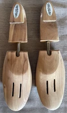 VTG Nordstrom Mens XL Cedar Wood Shoe Tree Stretchers Shaper Form USA Made