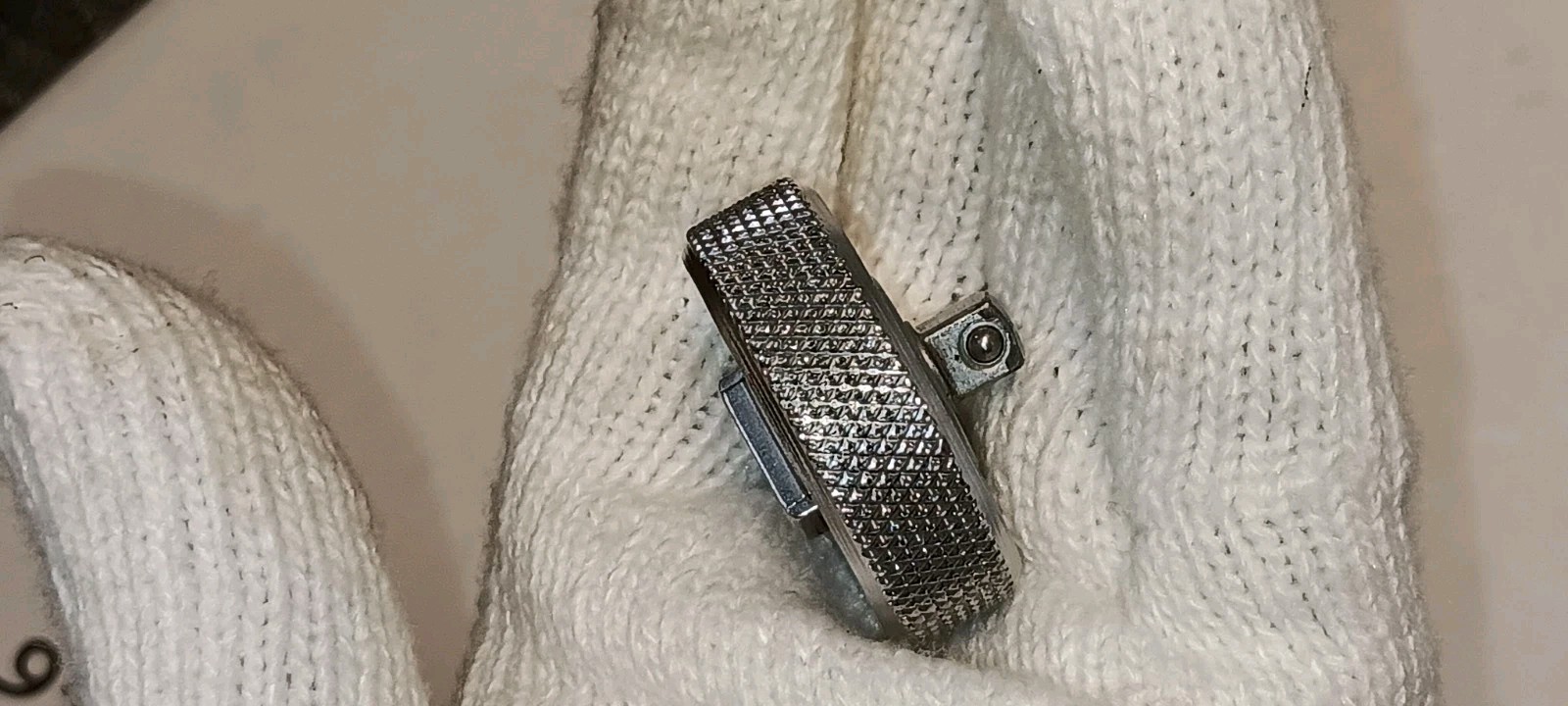 SK 49270 1/4" Drive Thumb Wheel Ratchet  Knurled