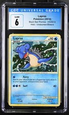 Lapras HGSS14 Undaunted 3-pack Blister Black Star Promos Pokemon CGC 6 Ex/nm on eBay